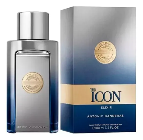 Perfume Bandeiras The Icon Elixir eau de perfum masculino