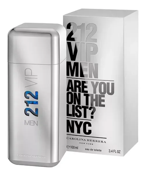Perfume 212 Vip Men Carolina Herrera Masculino Eau De Toilette