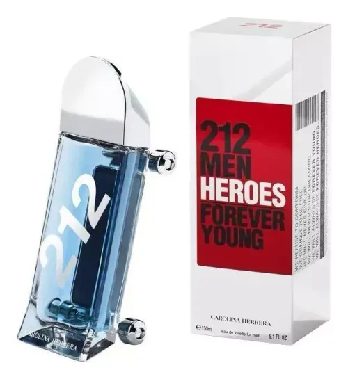 Perfume Carolina Herrera 212 Heroes Forever Young Masculino Eau De Toilette