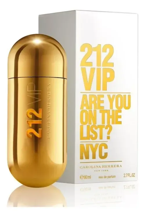 Perfume Carolina Herrera 212 Vip Feminino Eau De Parfum