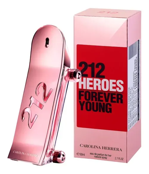 Perfume Carolina Herrera 212 Heroes For Her Feminino Eau De Parfum
