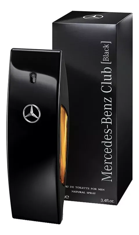 Perfume Mercedes Benz Club Black Mercedes Masculino Eau De Toilette