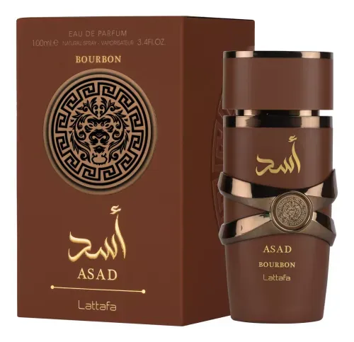 Perfume Lattafa Asad Bourbon masculino eau de parfum