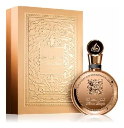 Perfume Lattafa Fakhar Gold Extrait feminino eau de parfum