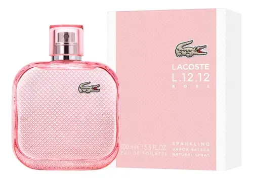 Perfume Lacoste Rose Sparkling L.12.12 feminino eau de toilette