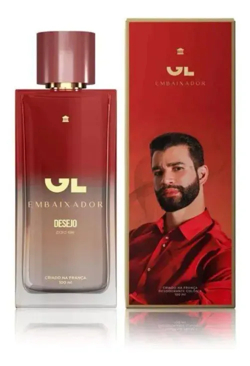 Perfume GL Embaixador Desejo masculino