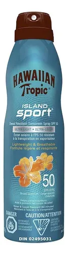Protetor Solar Hawaiian Tropic Sport Spray FPS 50