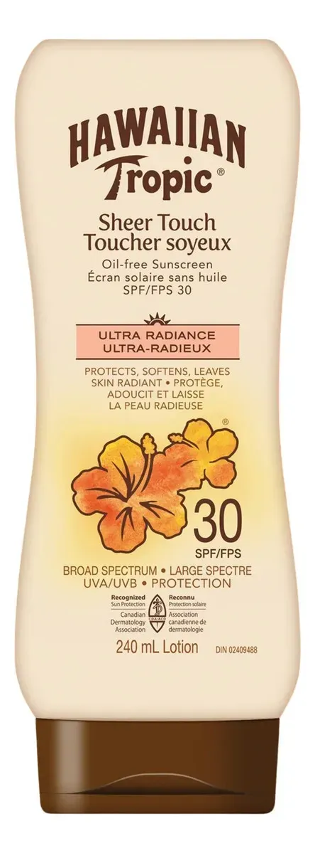Protetor Solar Hawaiian Tropic Sheer Touch Ultra Radiance FPS 30