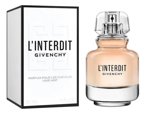 Perfume Givenchy L interdit Hair Mist para cabelos