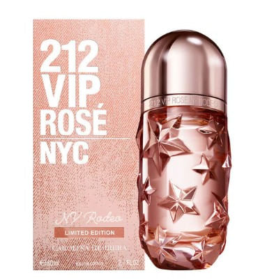 Perfume Carolina Herrera 212 Vip Rosé Ny Rodeo feminino eau de parfum