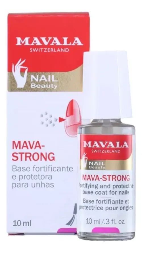 Mava-Strong base fortalecedora e protetora para unhas Mavala