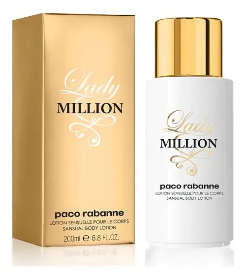 Rabanne Lady Million loção hidratante corporal