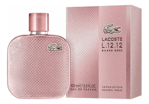 Perfume Lacoste L.12.12 Silver Rose feminino eau de parfum