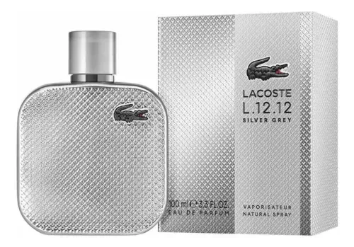 Perfume Lacoste L.12.12 Silver Grey masculino eau de parfum