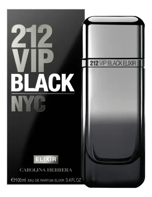 Perfume Carolina Herrera 212 Vip Black NYC Elixir masculino eau de parfum elixir